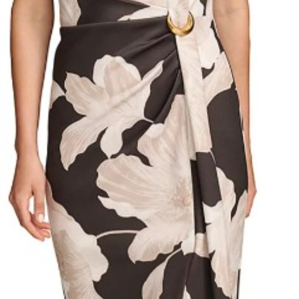 NWT Donna Karan Lightweight Scuba Sheath Dress Size 10 - Picture 3 of 7